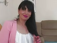 Arabiske ældre mor fra uk med sultne vagina